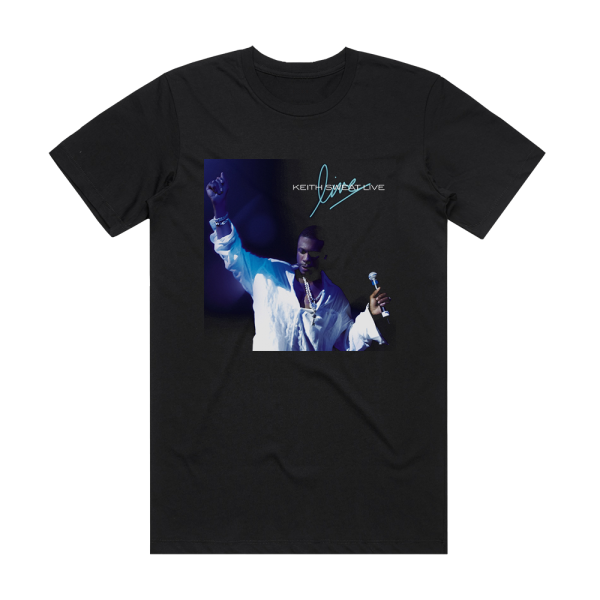 Keith Sweat Live Album Cover T-Shirt Black