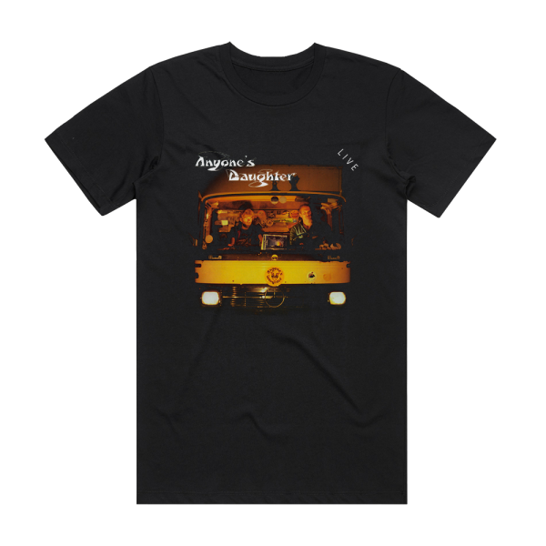 Anyones Daughter Live Album Cover T-Shirt Black