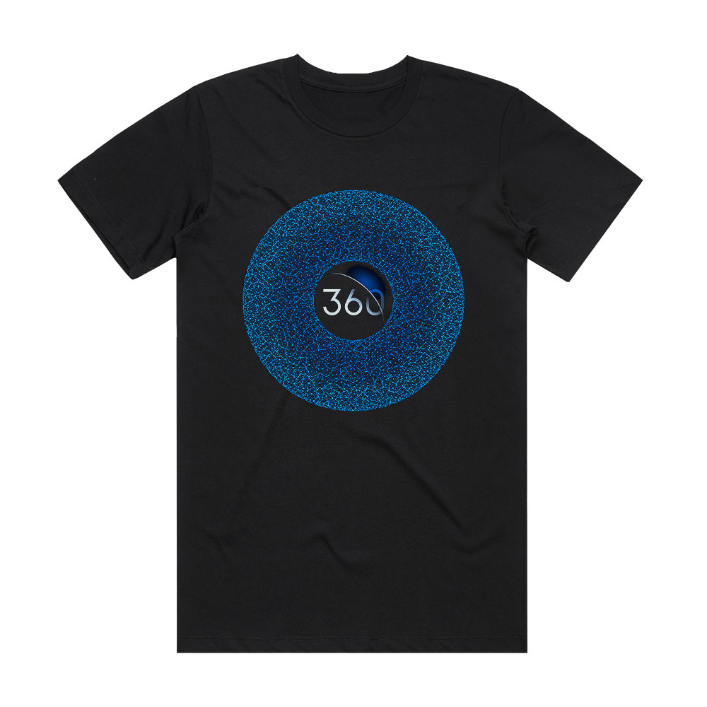 AstroPilot Live At Atmasfera360 Album Cover T-Shirt Black