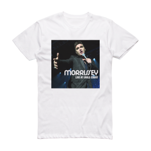 Morrissey Live At Earls Court Album Cover T-Shirt White