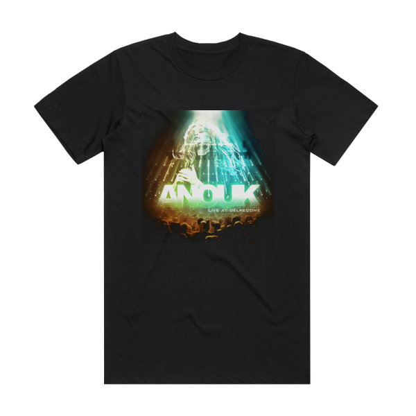 Anouk Live At Gelredome Album Cover T-Shirt Black