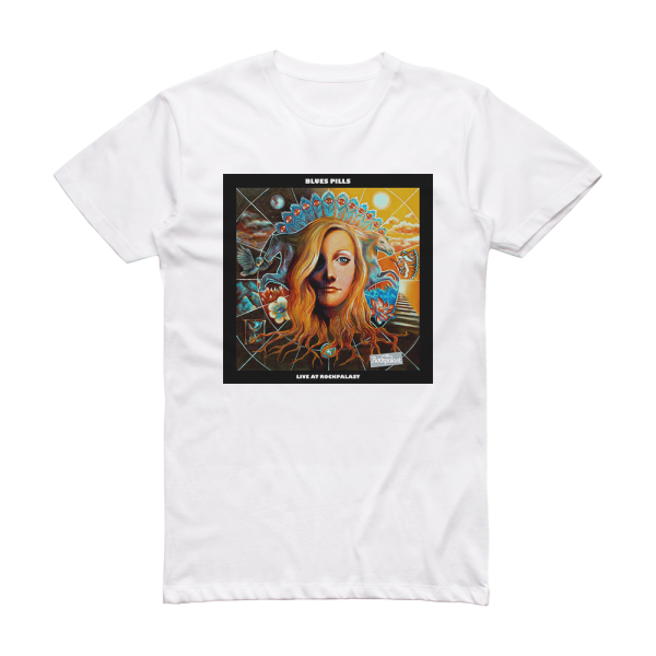 Blues Pills Live At Rockpalast Album Cover T-Shirt White