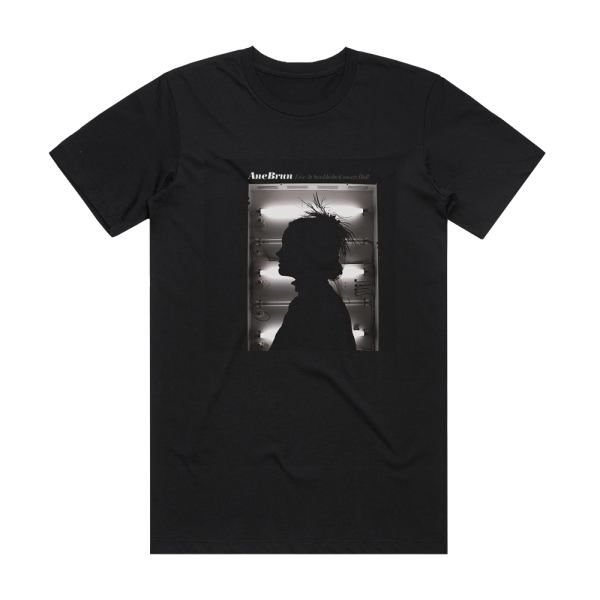 Ane Brun Live At Stockholm Concert Hall Album Cover T-Shirt Black