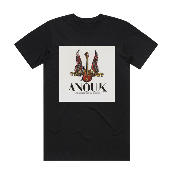 Anouk Live At Symphonica In Rosso Album Cover T-Shirt Black