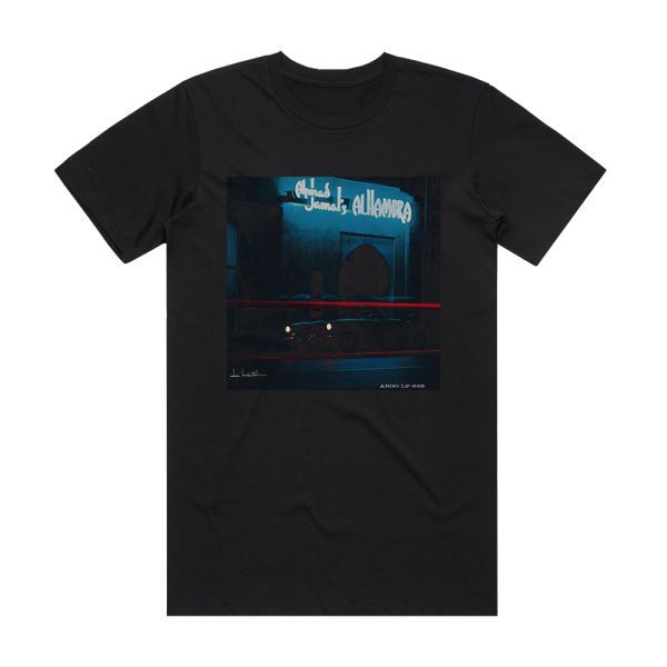 Ahmad Jamal Live At The Alhambra Album Cover T-Shirt Black