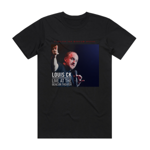 Louis C K Live At The Beacon Theater Album Cover T-Shirt Black