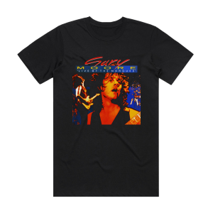 Gary Moore Live At The Marquee Album Cover T-Shirt Black