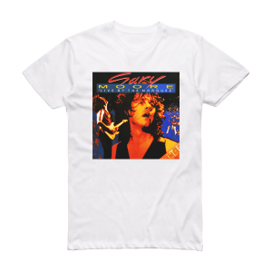 Gary Moore Live At The Marquee Album Cover T-Shirt White