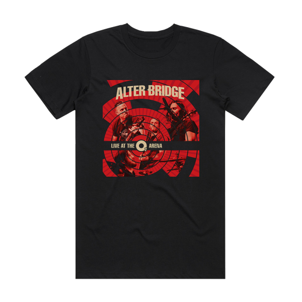 Alter Bridge Live At The O2 Arena Rarities 2 Album Cover T-Shirt Black