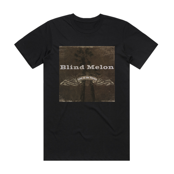 Blind Melon Live At The Palace Album Cover T-Shirt Black