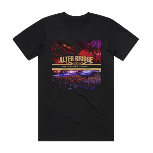 Alter Bridge Live At The Royal Albert Hall Featuring The Parallax Orchest 1 Album Cover T-Shirt Black