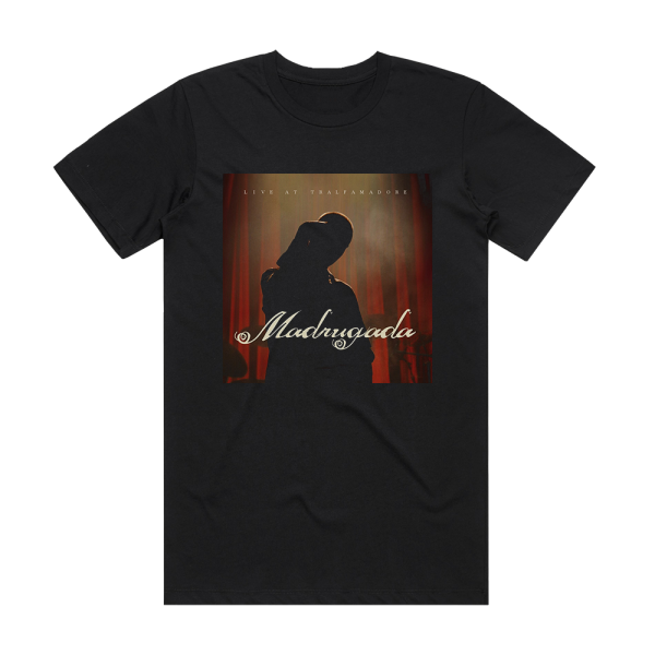 Madrugada Live At Tralfamadore Album Cover T-Shirt Black