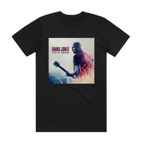 Danko Jones Live At Wacken 1 Album Cover T-Shirt Black