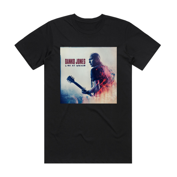 Danko Jones Live At Wacken 2 Album Cover T-Shirt Black