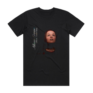 Allison Crowe Live At Wood Hall Album Cover T-Shirt Black