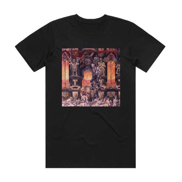 Cannibal Corpse Live Cannibalism Album Cover T-Shirt Black – ALBUM ...