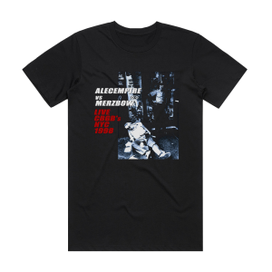 Alec Empire Live Cbgbs Nyc 1998 Album Cover T-Shirt Black