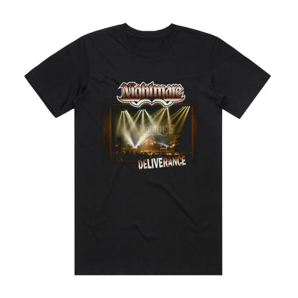 Nightmare Live Deliverance Album Cover T-Shirt Black