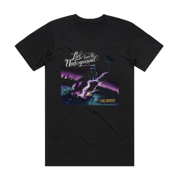 Big K R I T Live From The Underground Album Cover T-Shirt Black