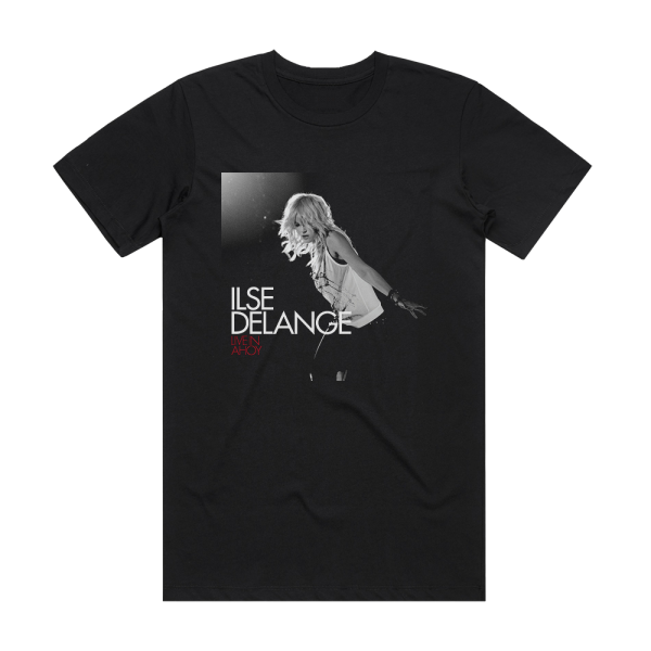 Ilse DeLange Live In Ahoy Album Cover T-Shirt Black