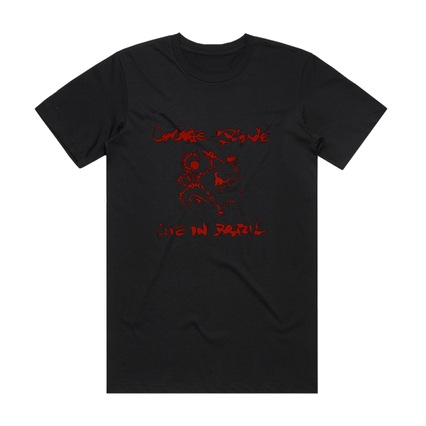 Concrete Blonde Live In Brazil Album Cover T-Shirt Black
