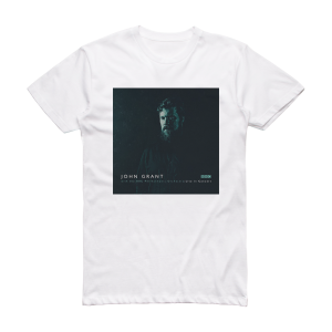 John Grant Live In Concert Album Cover T-Shirt White