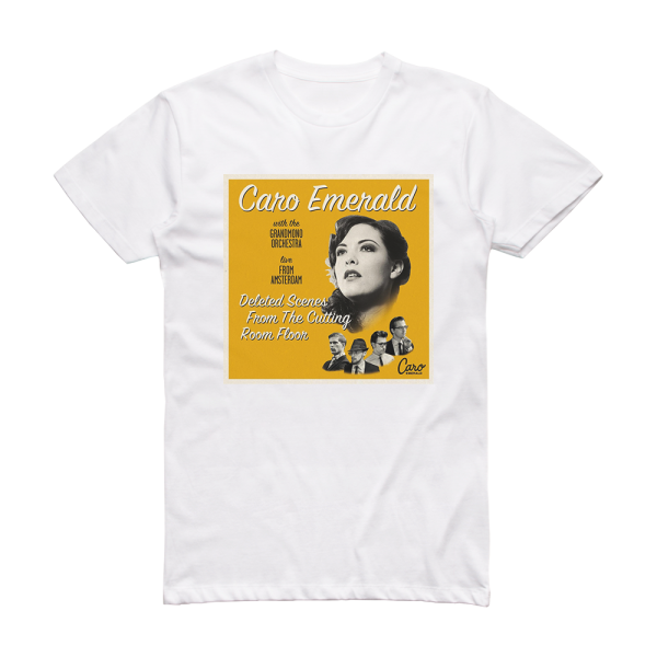 Caro Emerald Live In Concert Album Cover T-Shirt White