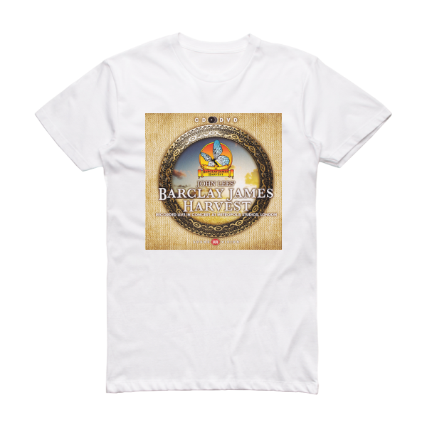 John Lees Barclay James Harvest Live In Concert At Metropolis Studios Album Cover T-Shirt White