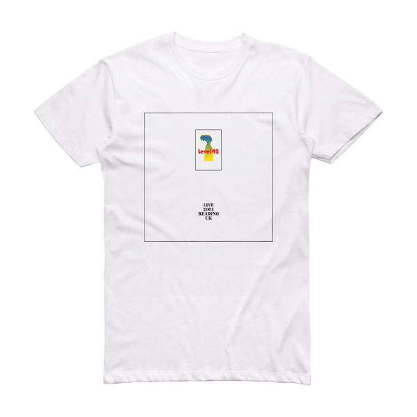 Level 42 Live In Concert At The Reading Hall 2001 In England Album Cover T-Shirt White