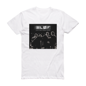 BLØF Live In Het Nieuwe Luxor Album Cover T-Shirt White