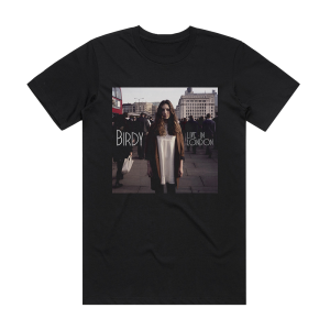 Birdy Live In London Album Cover T-Shirt Black