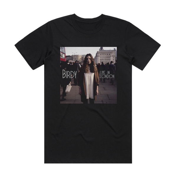 Birdy Live In London Album Cover T-Shirt Black