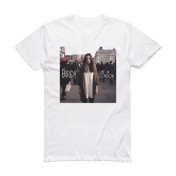Birdy Live In London Album Cover T-Shirt White