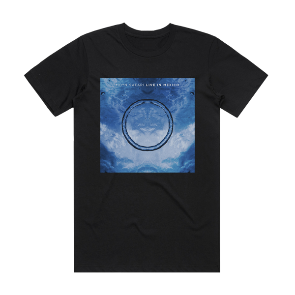 Moon Safari Live In Mexico Album Cover T-Shirt Black