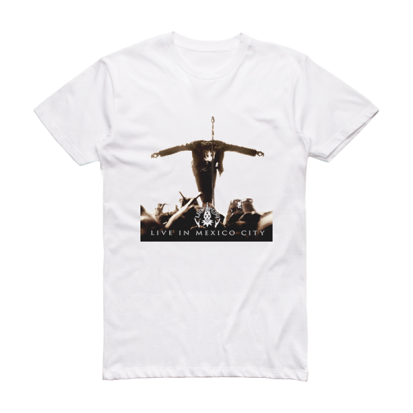 Lacrimosa Live In Mexico City Album Cover T-Shirt White