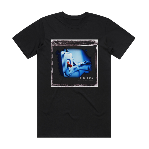 It Bites Live In Montreux Album Cover T-Shirt Black