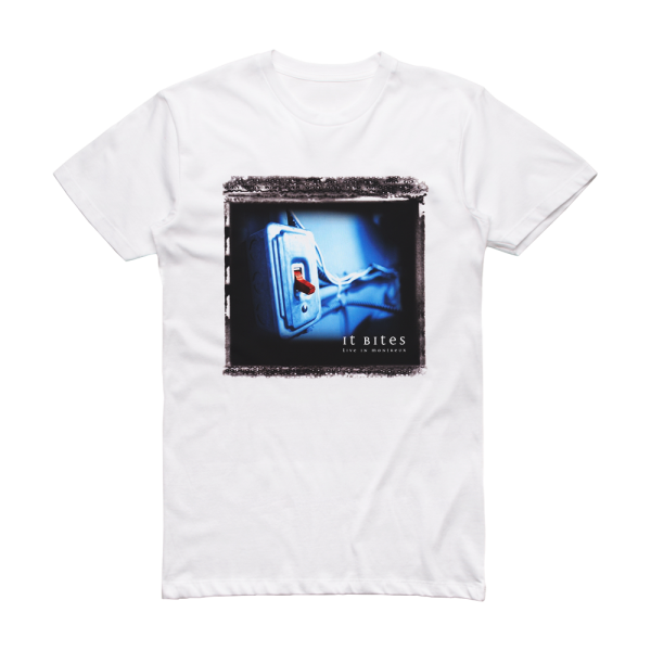 It Bites Live In Montreux Album Cover T-Shirt White