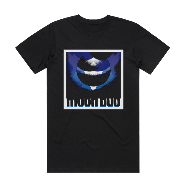 Moon Duo Live In Ravenna Album Cover T-Shirt Black