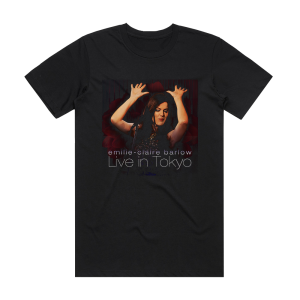 Emilie-Claire Barlow Live In Tokyo Album Cover T-Shirt Black