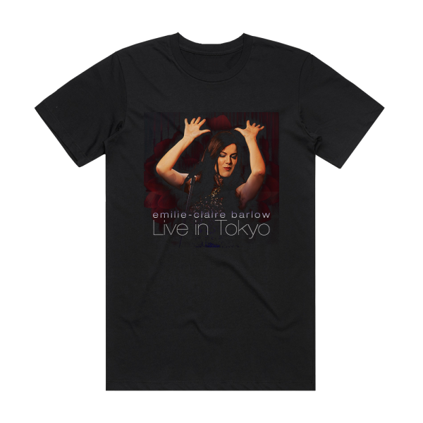 Emilie-Claire Barlow Live In Tokyo Album Cover T-Shirt Black