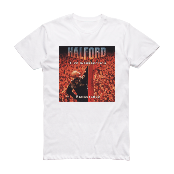 Halford Live Insurrection 2 Album Cover T-Shirt White