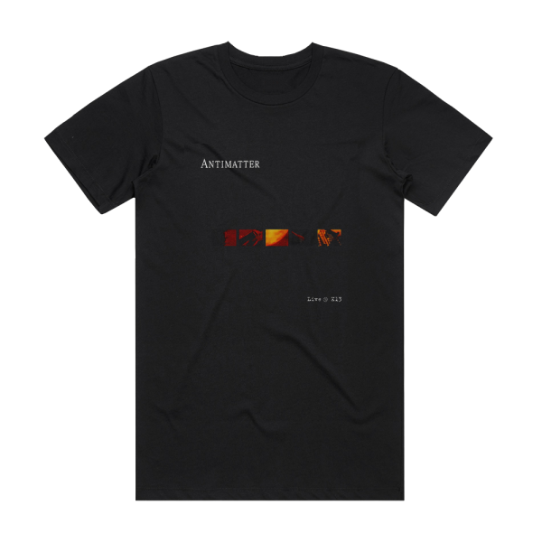 Antimatter Live K13 Album Cover T-Shirt Black