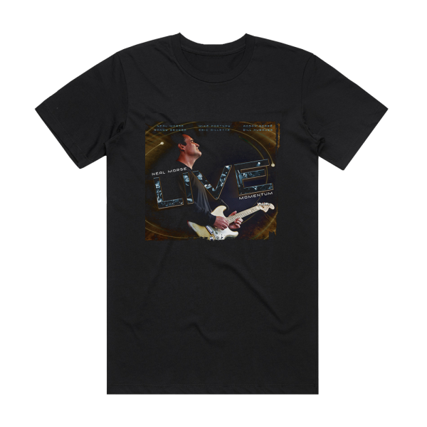 Neal Morse Live Momentum Album Cover T-Shirt Black