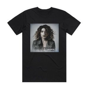 Julie Zenatti Live Piano Voix Quelque Part Album Cover T-Shirt Black