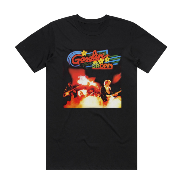 Gasolin Live Sdan Album Cover T-Shirt Black