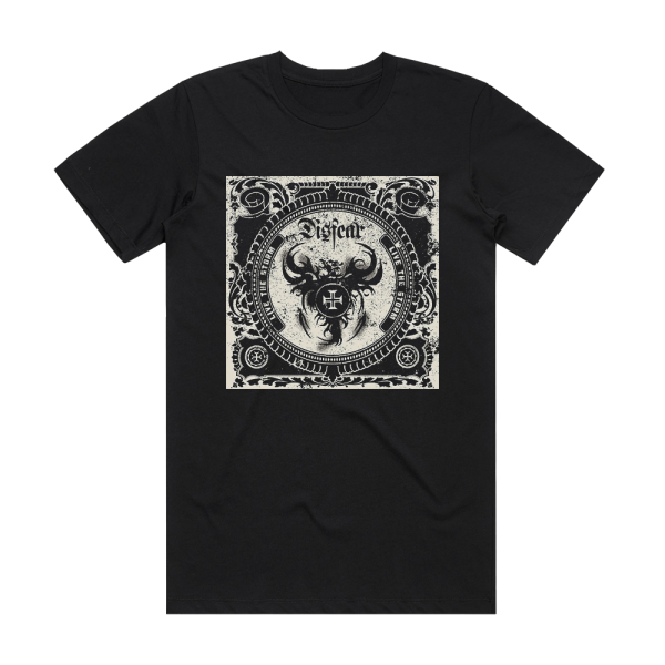 Disfear Live The Storm Album Cover T-Shirt Black