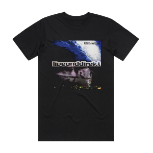 Die Fantastischen Vier Live Und Direkt Album Cover T-Shirt Black