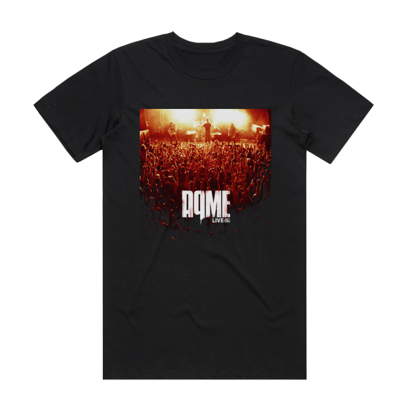 AqME Lives Album Cover T-Shirt Black