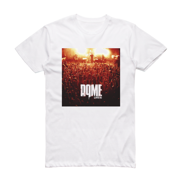 AqME Lives Album Cover T-Shirt White