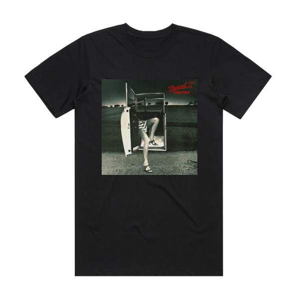 Brand X Livestock Album Cover T-Shirt Black